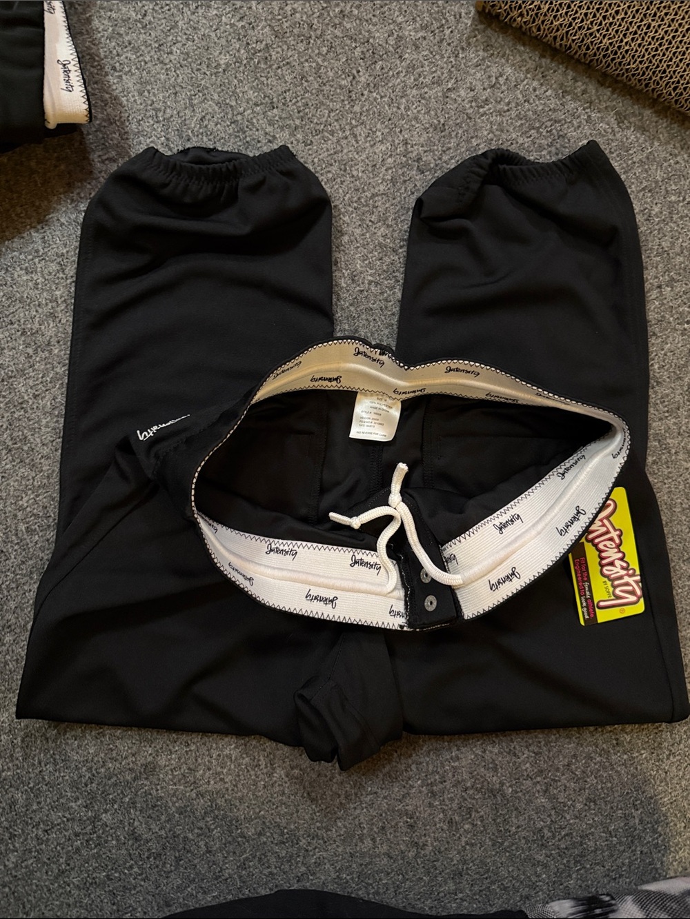 Soffe Intensity Premium Pants - N5305 Black Size Medium NWOT